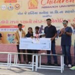 વીર નર્મદ સાઉથ ગુજરાત યુનિવર્સિટીના સ્પોર્ટ્સ કોમ્પલેક્ષમાં અંડર-11 એથ્લેટિક્સ મીટનું આયોજન