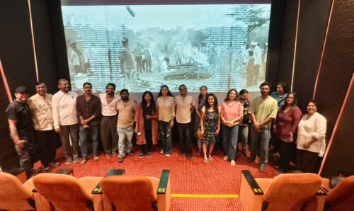 ટાફ ગ્રુપના સભ્યો માટે ગુજરાતી ફિલ્મ ‘કડકનાથ’નું કર્ણાવતી ક્લબમાં વિશેષ સ્ક્રિનિંગ યોજાયું