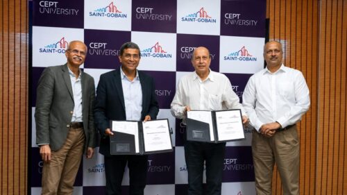 Saint-Gobain and CEPT partner to accelerate sustainable building solutions in India