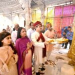 Gautam Adani Visits Mahudi Jain Temple in Gujarat with Family Ahead of Paryushan