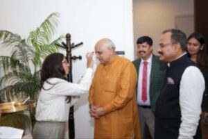 गुजराती की विशिष्ट पहचान है कि जहाँ बसे, वहाँ गुजरात का माहौल खड़ा कर देते हैं: भूपेंद्र पटेल