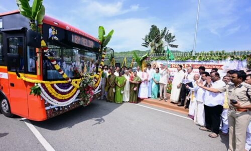 Reliance Foundation Presents 25 Electric Buses to TTD