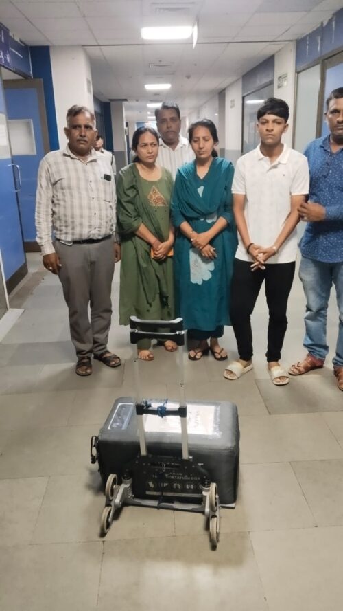 અમિતાબેને પરોપકારની ભાવના સાથે પતિના અંગોનું દાન કરવાનો સંવેદનશીલ નિર્ણય લીધો