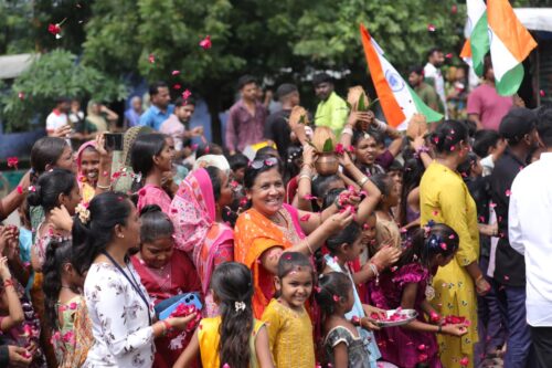 वडनगर से वाराणसी की ‘सेवा यात्रा’ बाइक रैली का पंचमहाल में भव्य स्वागत