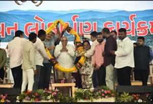 भूपेंद्र पटेल ने किया ओडदर में सर्वोद‍य वन का लोकार्पण