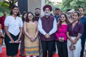 Taranjit Singh Sandhu Visits NID Gandhinagar Campus, Interacts with Design Students